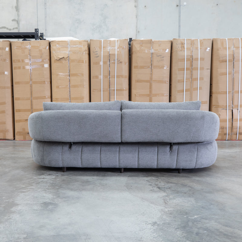 Rio Fabric 2.5 Seat Sofa with Adjustable Backs  - Wild Dove