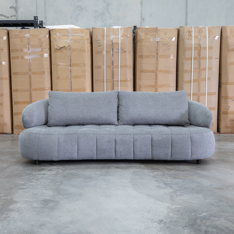 Rio Fabric 2.5 Seat Sofa with Adjustable Backs  - Wild Dove