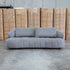 Rio Fabric 2.5 Seat Sofa with Adjustable Backs  - Wild Dove