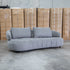 Rio Fabric 2.5 Seat Sofa with Adjustable Backs  - Wild Dove