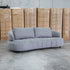 Rio Fabric 2.5 Seat Sofa with Adjustable Backs  - Wild Dove