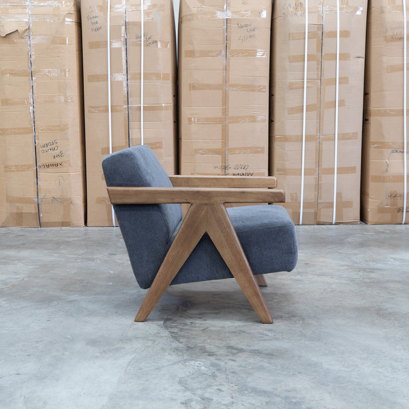 The Riva Accent Chair - Carbon