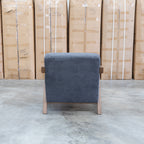 The Riva Accent Chair - Carbon - PRE ORDER Available After 5th November available to purchase from Warehouse Furniture Clearance at our next sale event.