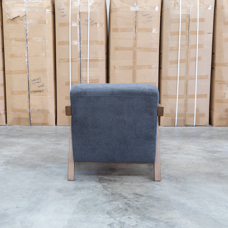 The Riva Accent Chair - Carbon