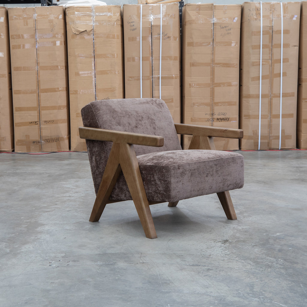 The Riva Accent Chair - Chocolate - PRE ORDER Available After 5th November available to purchase from Warehouse Furniture Clearance at our next sale event.