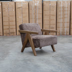 The Riva Accent Chair - Chocolate - PRE ORDER Available After 5th November available to purchase from Warehouse Furniture Clearance at our next sale event.