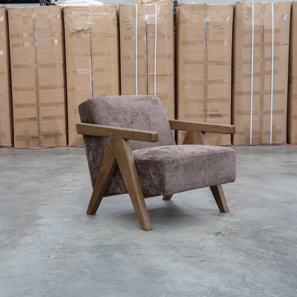 The Riva Accent Chair - Chocolate - PRE ORDER Available After 5th November available to purchase from Warehouse Furniture Clearance at our next sale event.