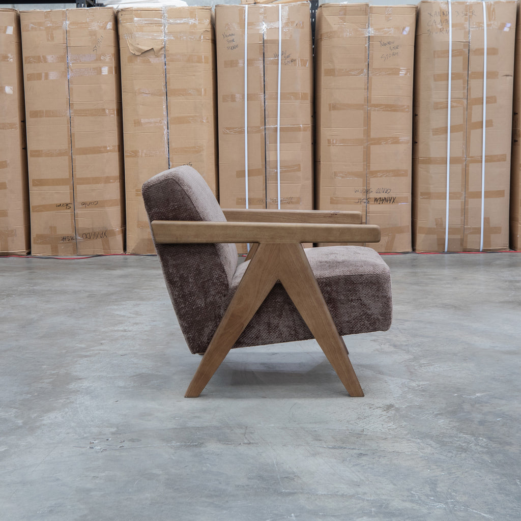 The Riva Accent Chair - Chocolate - PRE ORDER Available After 5th November available to purchase from Warehouse Furniture Clearance at our next sale event.