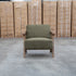 The Riva Accent Chair - Olive - PRE ORDER Available After 5th November