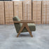 The Riva Accent Chair - Olive - PRE ORDER Available After 5th November