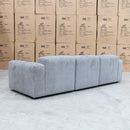 The Rome Three Seat Lounge - Slate available to purchase from Warehouse Furniture Clearance at our next sale event.