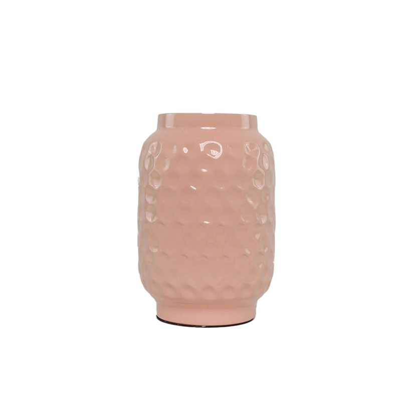 The Rayell Russ Vase - Apricot - ZAH19  - Available Instore Only available to purchase from Warehouse Furniture Clearance at our next sale event.
