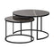 The S/2 Coffee Table W/Black Marble Top - Black - FE43 - Available In-Store Only available to purchase from Warehouse Furniture Clearance at our next sale event.