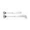 The S/Steel Pate & Cheese Knife Set - Silver - HN9022 - Available In-Store Only available to purchase from Warehouse Furniture Clearance at our next sale event.