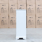 The Sala 6 Drawer Hardwood Tallboy - PRE ORDER Available After 13th November available to purchase from Warehouse Furniture Clearance at our next sale event.