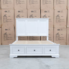 The Sala Hardwood Queen Storage Bed - PRE ORDER Available After 13th November available to purchase from Warehouse Furniture Clearance at our next sale event.