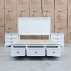 The Sala Hardwood Queen Storage Bed - PRE ORDER Available After 13th November available to purchase from Warehouse Furniture Clearance at our next sale event.