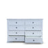 The Sala 8 Drawer Hardwood Dresser
