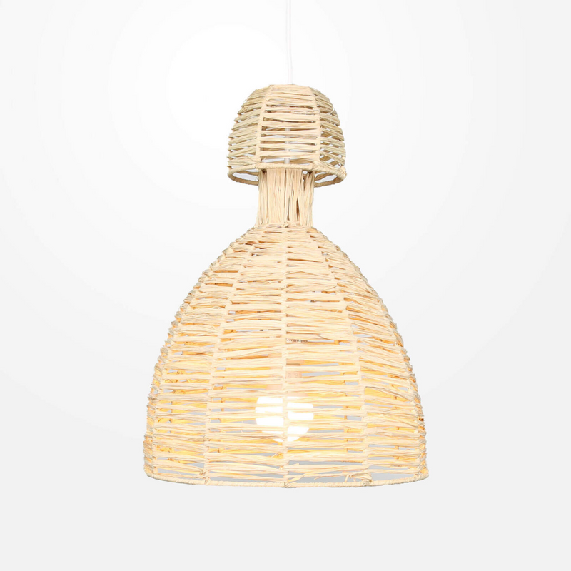 The Rayell Sally Pendant Light - Natural - ARL13  - Available Instore Only available to purchase from Warehouse Furniture Clearance at our next sale event.