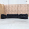 The Santorini 2 Seat Sofa - Boucle Black available to purchase from Warehouse Furniture Clearance at our next sale event.