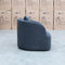 The Santorini Curved Arm Chair - Lance Charcoal available to purchase from Warehouse Furniture Clearance at our next sale event.