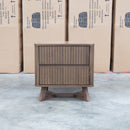 Santos Messmate Two Drawer Bedside - Aussie Smoke