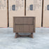 The Santos Messmate Two Drawer Bedside - Aussie Smoke