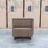 The Santos Messmate Two Drawer Bedside - Aussie Smoke