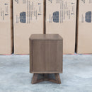 Santos Messmate Two Drawer Bedside - Aussie Smoke