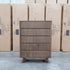 The Santos Messmate Five Drawer Tallboy - Aussie Smoke
