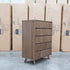 The Santos Messmate Five Drawer Tallboy - Aussie Smoke