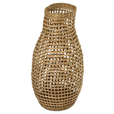 The Sanur Mid Wavy Seagrass Basket - Natural - GV02 - Available In-Store Only available to purchase from Warehouse Furniture Clearance at our next sale event.