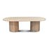 The Semillon New Zealand Ash Oval Coffee Table - Natural