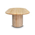 The Semillon New Zealand Ash Oval Coffee Table - Natural