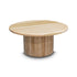 The Semillon New Zealand Ash Round Coffee Table - Natural