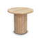 The Semillon New Zealand Ash Round Lamp Table - Natural available to purchase from Warehouse Furniture Clearance at our next sale event.