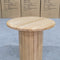 The Semillon New Zealand Ash Round Lamp Table - Natural available to purchase from Warehouse Furniture Clearance at our next sale event.
