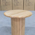 The Semillon New Zealand Ash Round Lamp Table - Natural