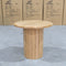 The Semillon New Zealand Ash Round Lamp Table - Natural available to purchase from Warehouse Furniture Clearance at our next sale event.