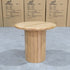 The Semillon New Zealand Ash Round Lamp Table - Natural
