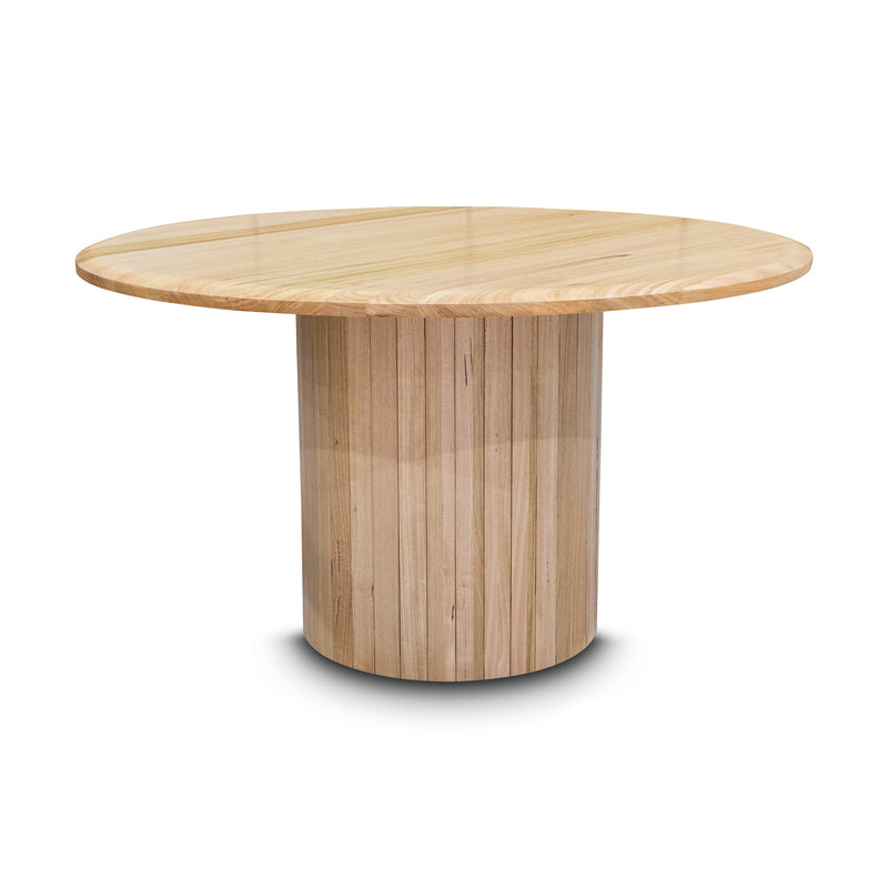 The Semillon New Zealand Ash 135cm Round Dining Table - Natural available to purchase from Warehouse Furniture Clearance at our next sale event.