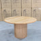 The Semillon New Zealand Ash 135cm Round Dining Table - Natural available to purchase from Warehouse Furniture Clearance at our next sale event.