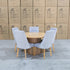 The Semillon New Zealand Ash 135cm Round Dining Table - Natural