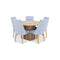 The Semillon New Zealand Ash 135cm Round Dining Table - Natural available to purchase from Warehouse Furniture Clearance at our next sale event.