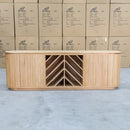 The Semillon New Zealand Ash Buffet with Wine Storage - Natural available to purchase from Warehouse Furniture Clearance at our next sale event.