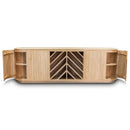 The Semillon New Zealand Ash Buffet with Wine Storage - Natural available to purchase from Warehouse Furniture Clearance at our next sale event.