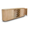 The Semillon New Zealand Ash Buffet with Wine Storage - Natural available to purchase from Warehouse Furniture Clearance at our next sale event.
