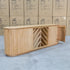 The Semillon New Zealand Ash Buffet with Wine Storage - Natural