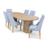 The Semillon 240cm New Zealand Ash Oval Dining Table - Natural