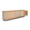 The Semillon New Zealand Ash 5 Door Entertainment Unit - Natural available to purchase from Warehouse Furniture Clearance at our next sale event.